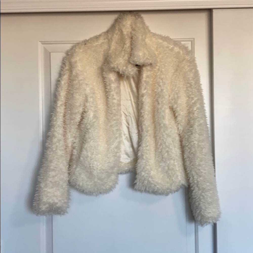 New With Tags Faux Fur Jacket